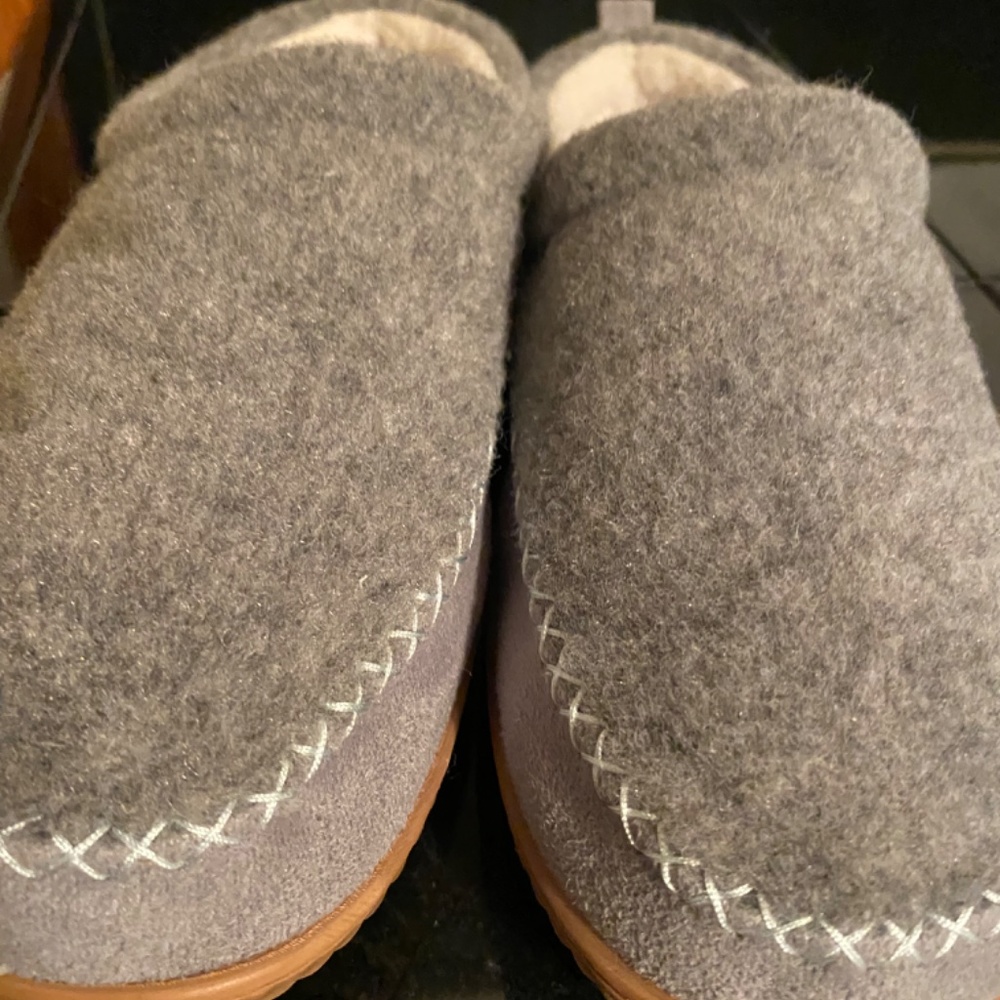 Dearfoams Cozy Comfort Womens Fleece Slip On Slippers - Picture 4 of 16